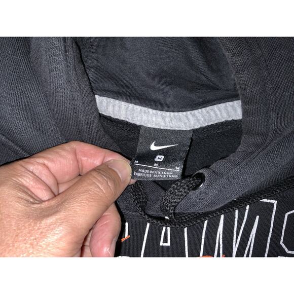 Nike Dreams Never Sleep Black Pullover Hoodie Size M - Picture 3 of 5